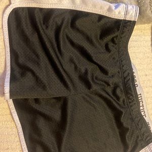 Black and white Justice shorts